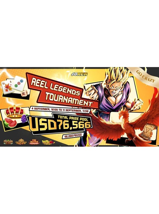 Reel Legends Tournament : Joker Go-Crazy Competition